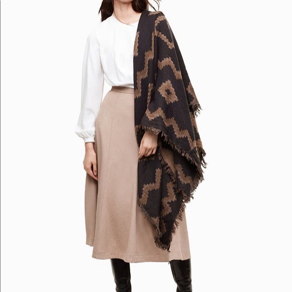 🪴🌾2 for $125🌾🪴NEW Aritzia blanket mosaic scarf - Picture 4 of 4